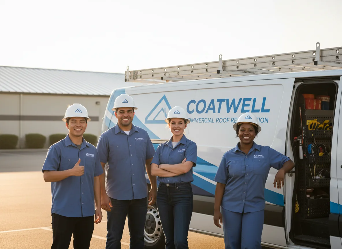 Commercial roof coating company in Covel, WV